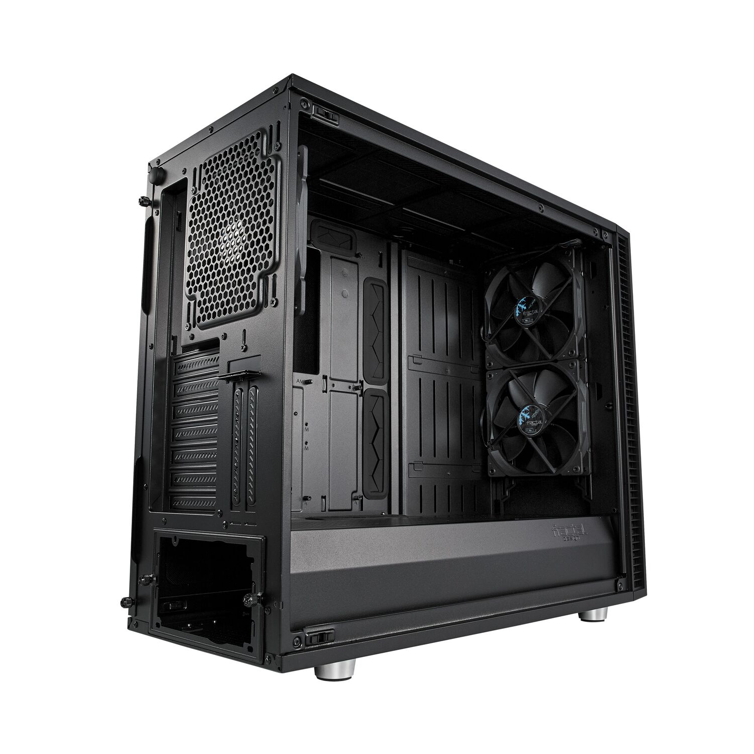 FRACTAL DESIGN DEF-S2-BK-TGL | ONLINE ENCLOSURES & PC CASES buy low ...