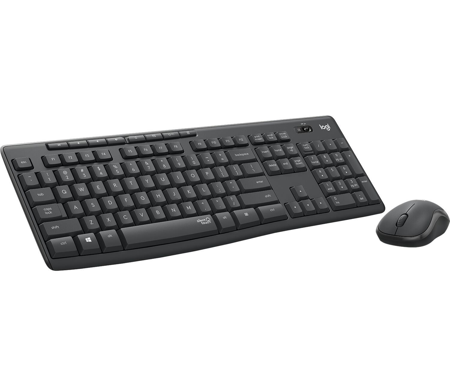 logitech mk295 silent wireless keyboard and mouse combo