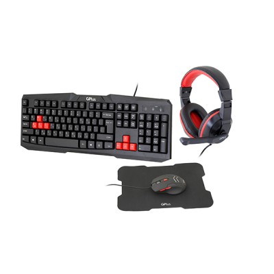 keyboard and mouse red