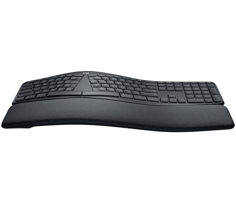 logitech split keyboard wireless