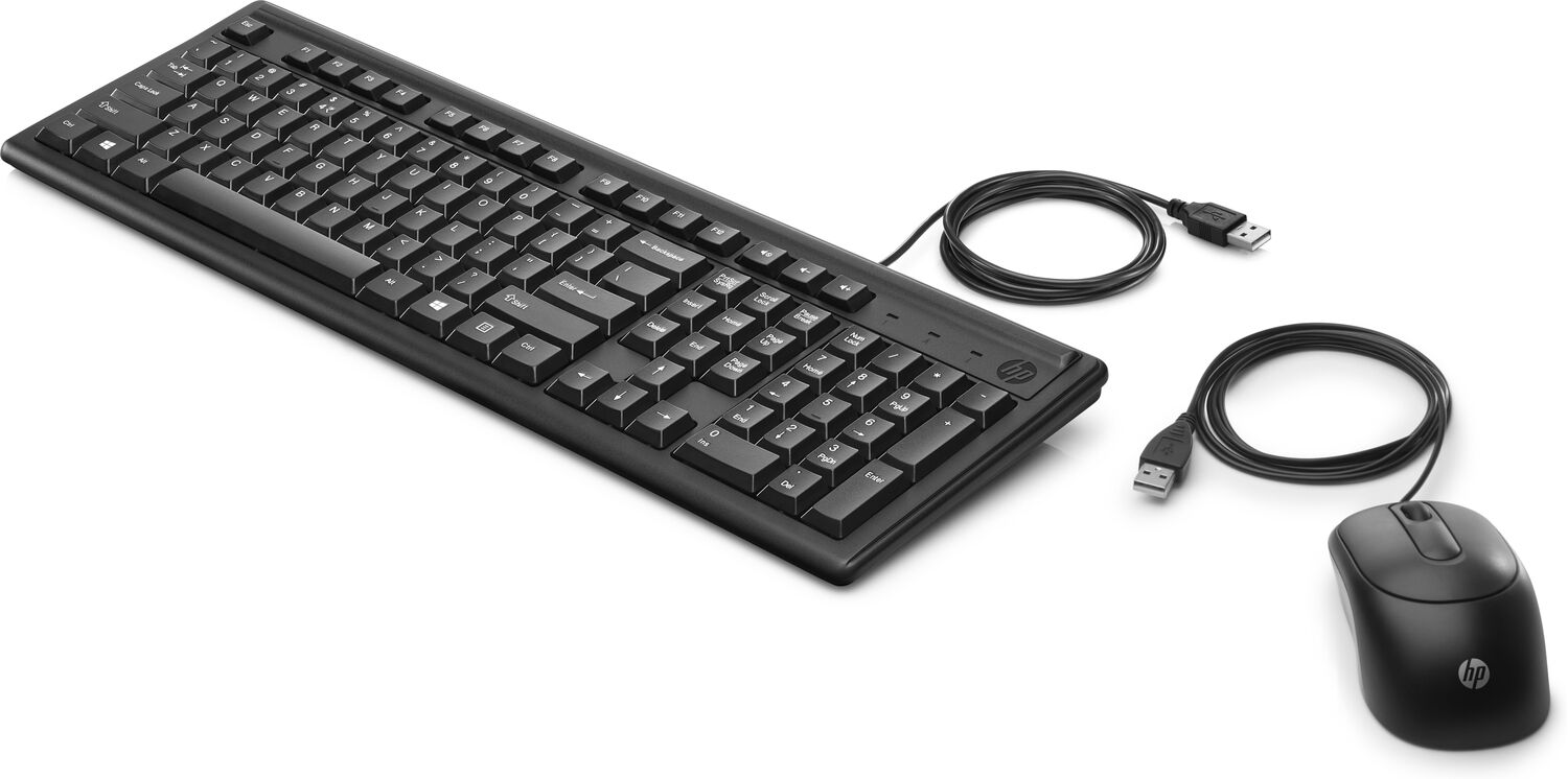 hp wired keyboard and mouse