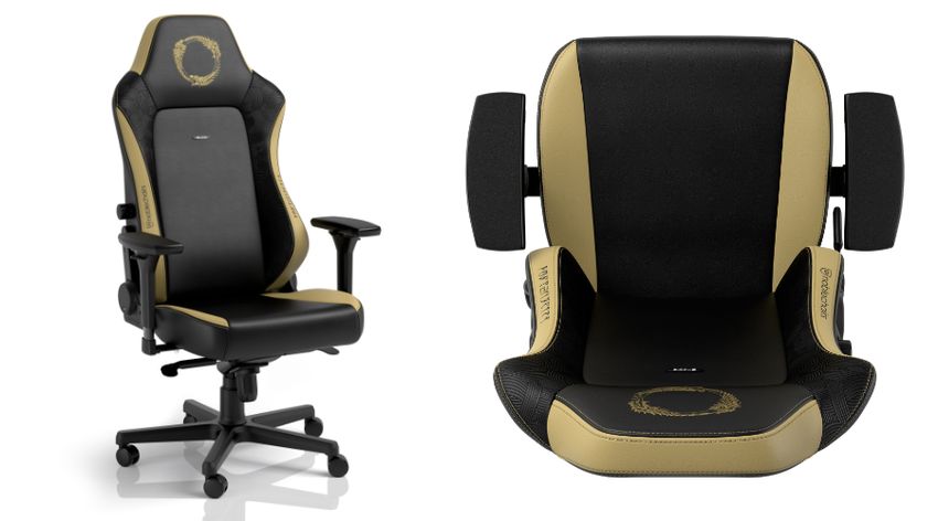 gaming chairs gold