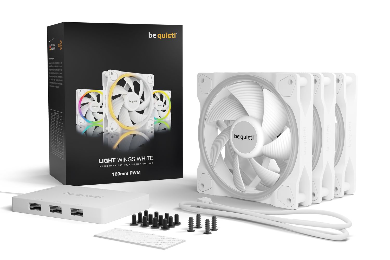 Antec Fusion 120 ARGB W Boitier PC Ventilateur 12 cm Blanc