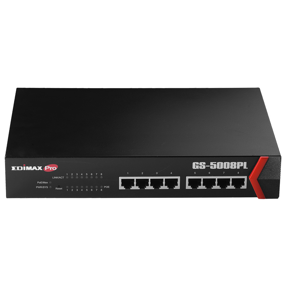 Web poe. Коммутатор Edimax GS-5210pl.