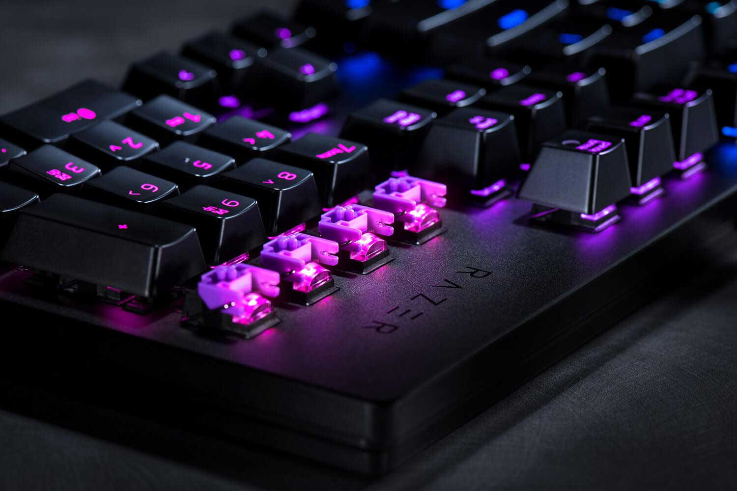 laser switch keyboard