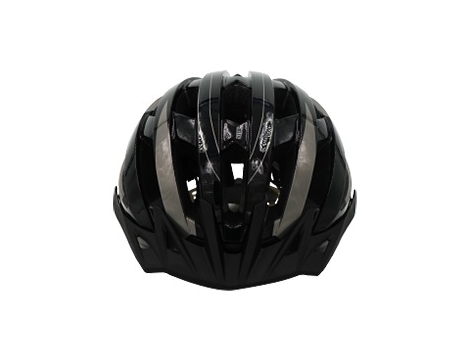 all black helmet bike