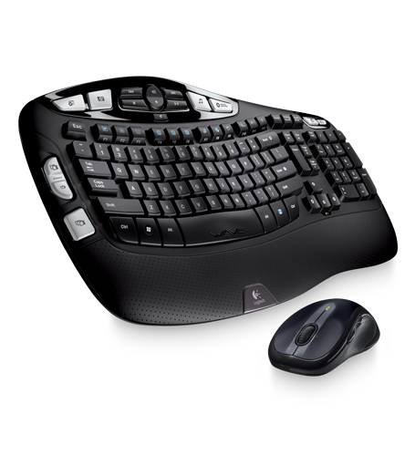 logitech wireless ergonomic keyboard and mouse