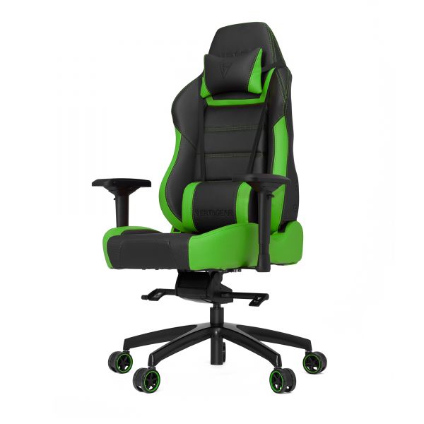 gaming chair black green